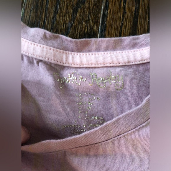 Cynthia Rowley Girls 7-8 Long-Sleeved Purple “Make Your Own Magic” Unicorn Top - Picture 7 of 12